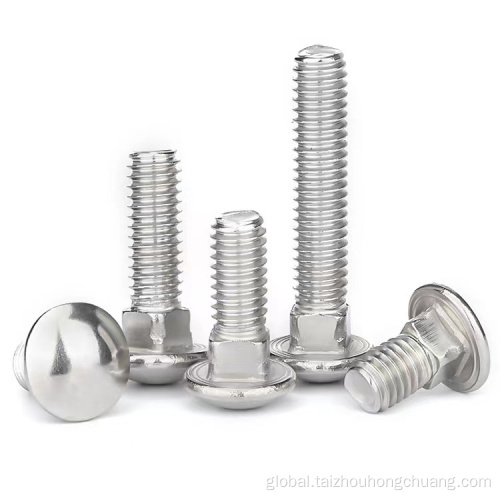 Stainless U Bolts Carriage Bolts Stainless steel Bolt Round Head Bolt Manufactory